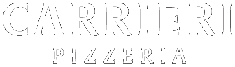 Carrieri Pizzeria Logotipo_Ofic para menu transparente fonte branca corte menor